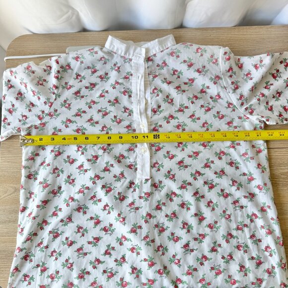 Rare Vintage Lanz of Salzburg Nightshirt 1960s–70s Cottagecore Grandmacore - Picture 7 of 11